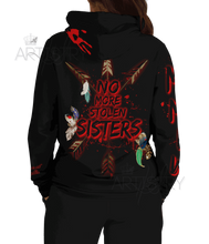Load image into Gallery viewer, Murdered and Missing Indigenous Women, MMIW Hoodie back