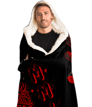 Load image into Gallery viewer, Murdered and Missing Indigenous Women ( MMIW) Hoodie Blanket