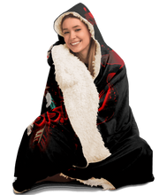 Load image into Gallery viewer, Murdered and Missing Indigenous Women ( MMIW) Hoodie Blanket