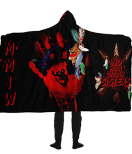Load image into Gallery viewer, Murdered and Missing Indigenous Women ( MMIW) Hoodie Blanket