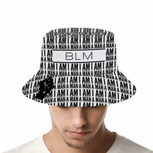 Load image into Gallery viewer, Black Lives matter (BLM) I Am A Man Bucket Hat