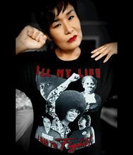 Load image into Gallery viewer, "All my Life" Civil Rights Women Icons Tee front facing