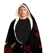 Load image into Gallery viewer, Murdered and Missing Indigenous Women ( MMIW) Hoodie Blanket