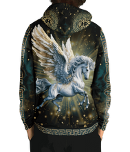Load image into Gallery viewer, Medusa and Pegasus Greek Gods Hoodie