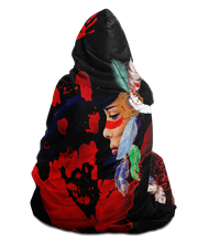 Load image into Gallery viewer, Murdered and Missing Indigenous Women ( MMIW) Hoodie Blanket