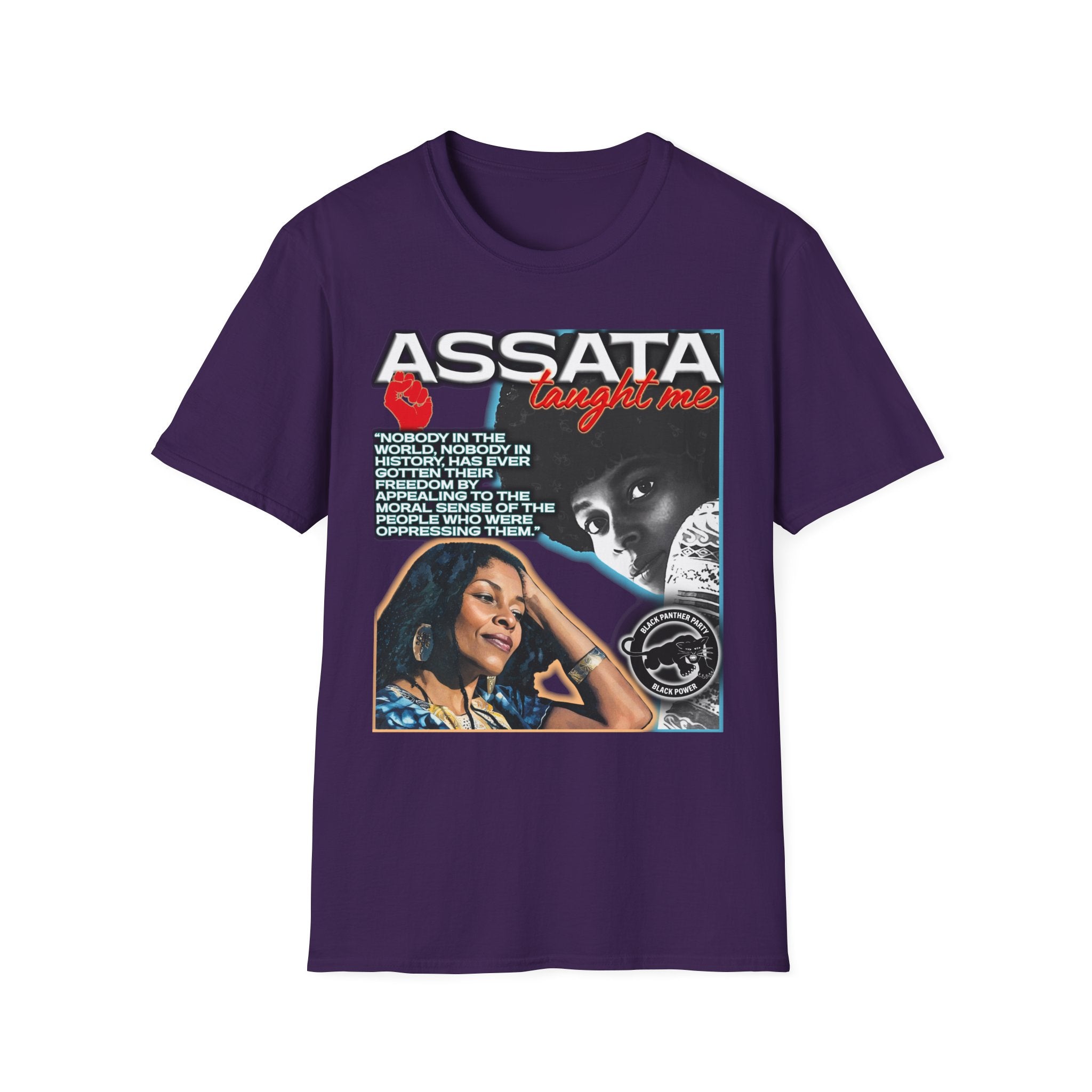 Assata Taught Me Shirt | Assata Shakur Social Justice Apparel