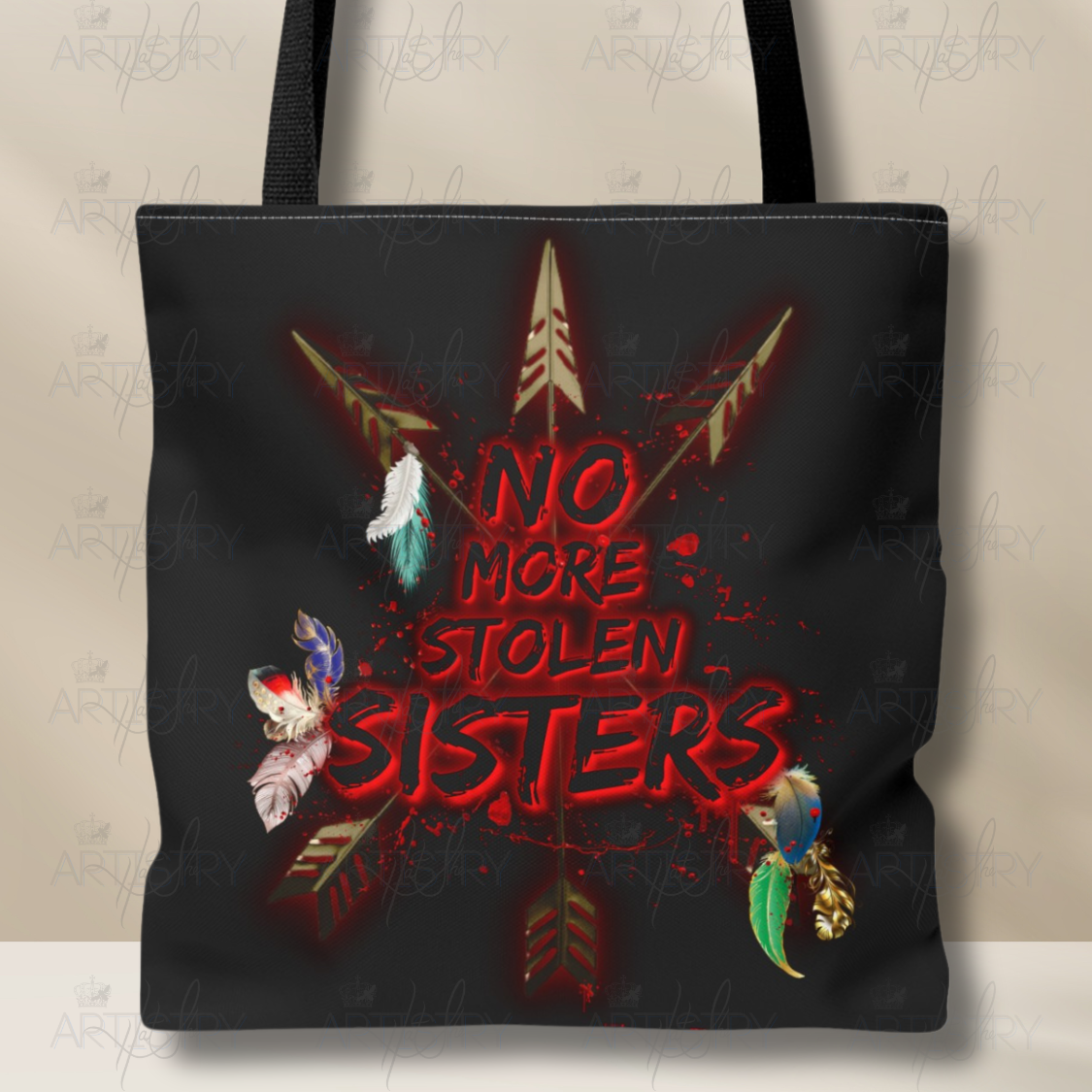 MMIW tote bag, Native tote bag, Native art