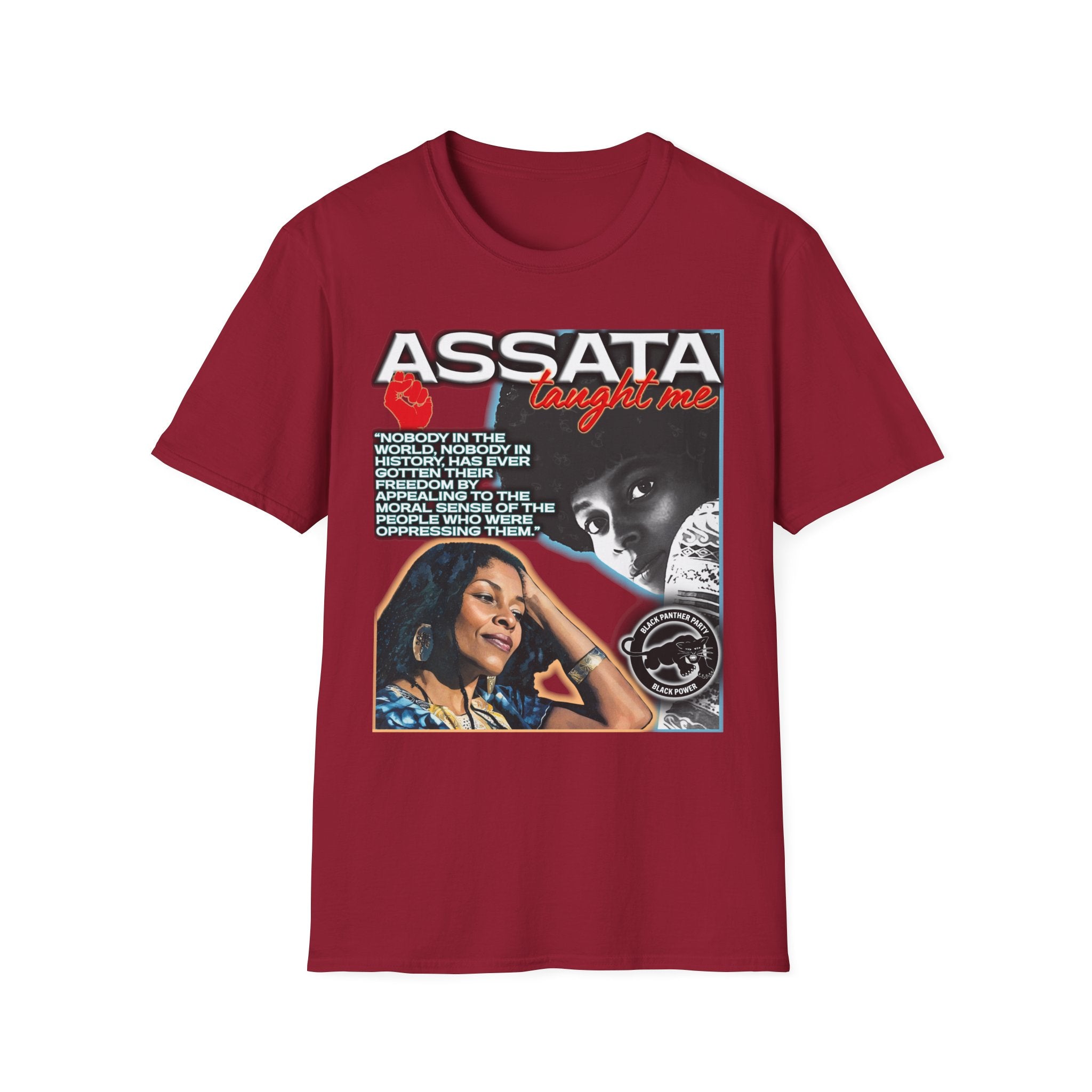 Assata Taught Me Shirt | Assata Shakur Social Justice Apparel