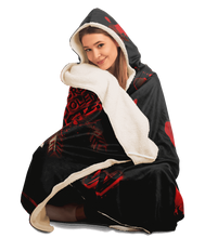 Load image into Gallery viewer, Murdered and Missing Indigenous Women ( MMIW) Hoodie Blanket
