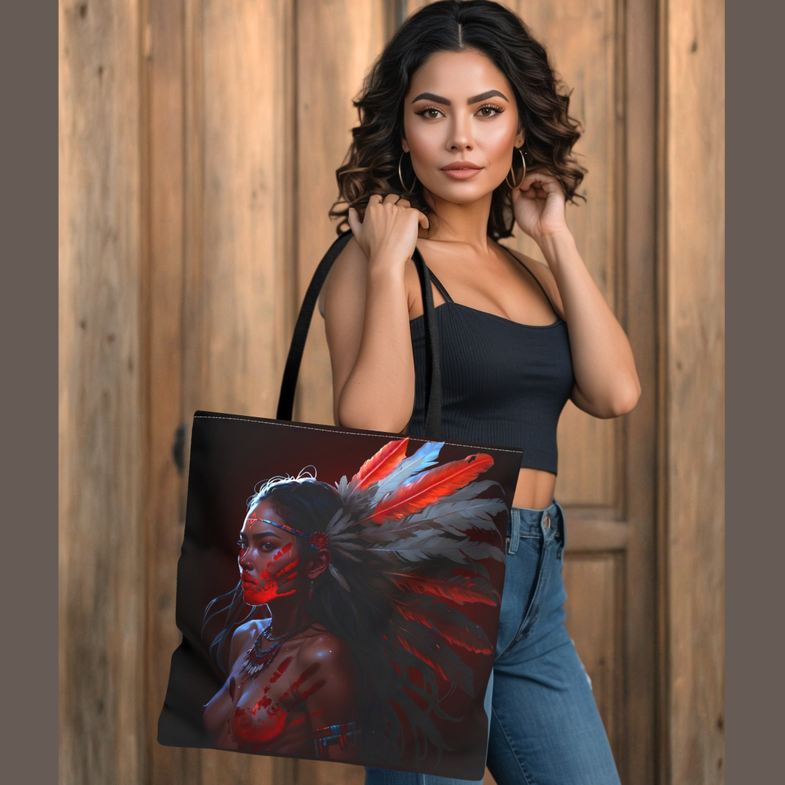 MMIW Tote Bag, Murdered and Missing Indigenous Women Tote Bag