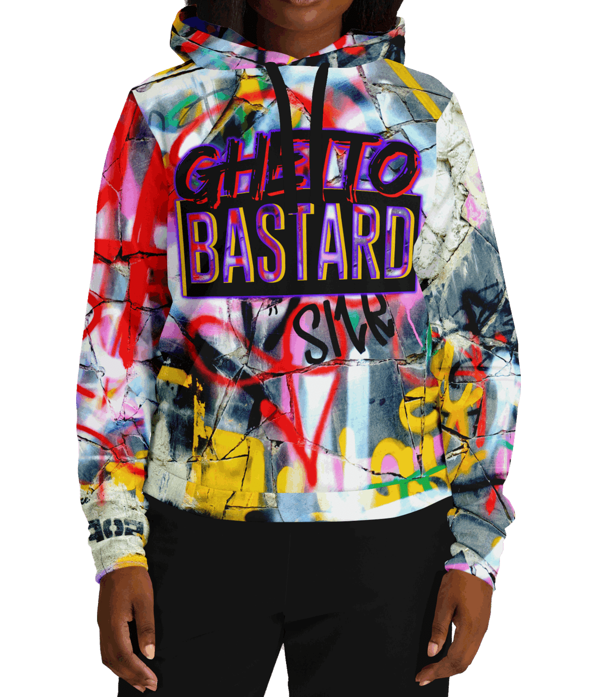 Ghetto Bastard Graffiti Hoodie