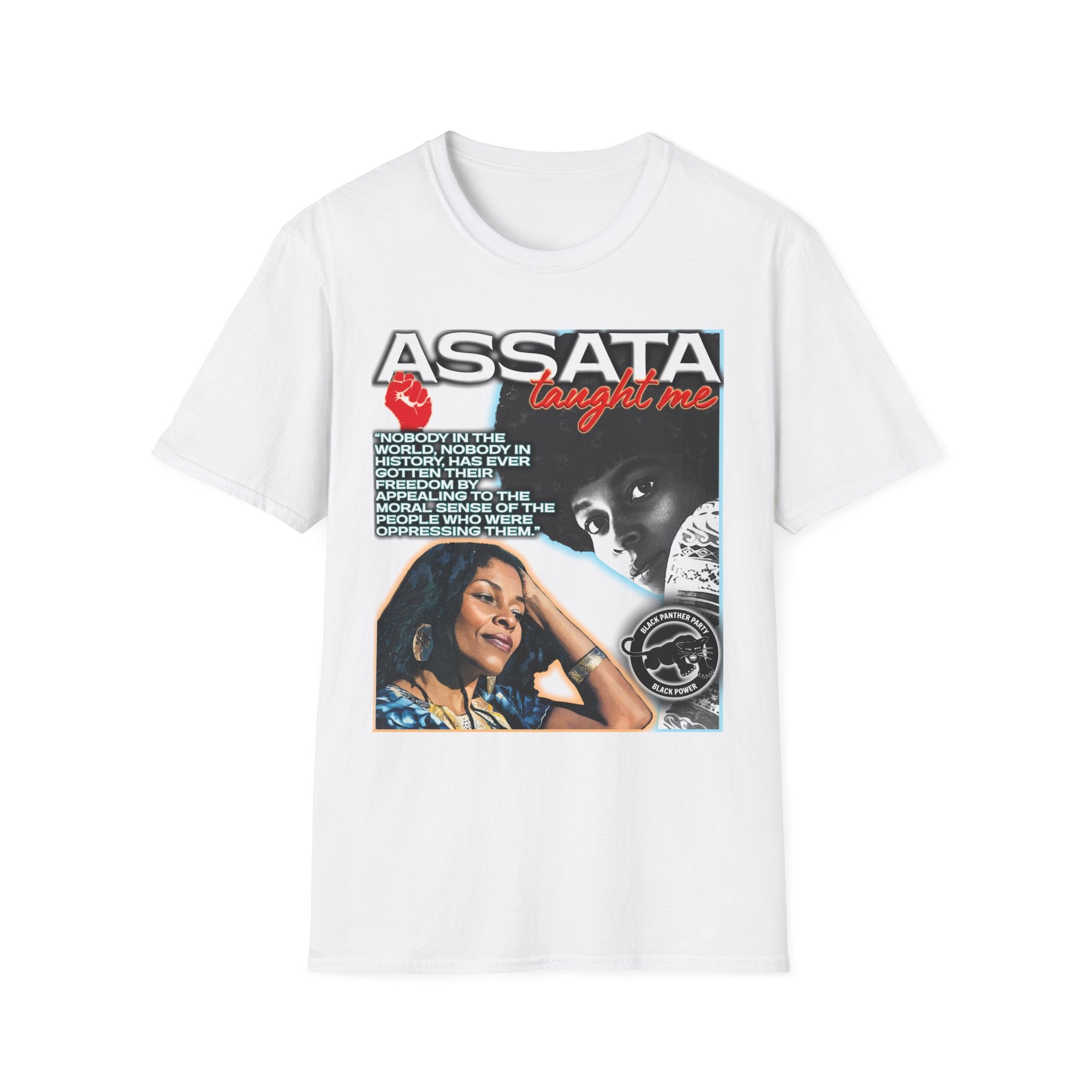 Assata Taught Me Shirt | Assata Shakur Social Justice Apparel