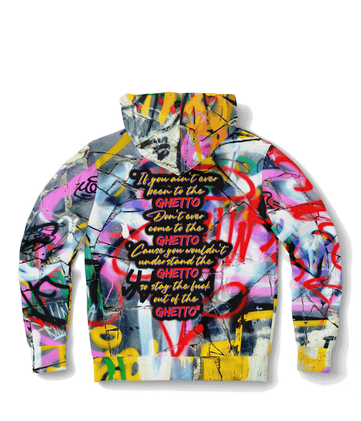 Ghetto Bastard Graffiti Hoodie