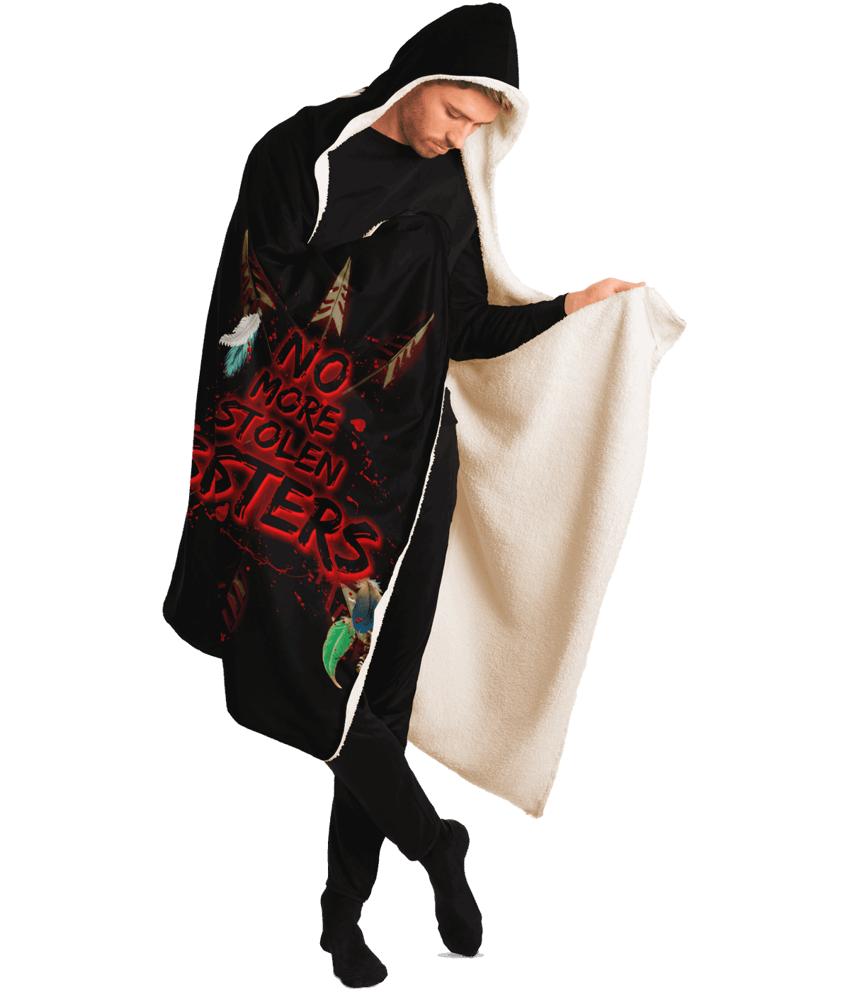 Murdered and Missing Indigenous Women ( MMIW) Hoodie Blanket