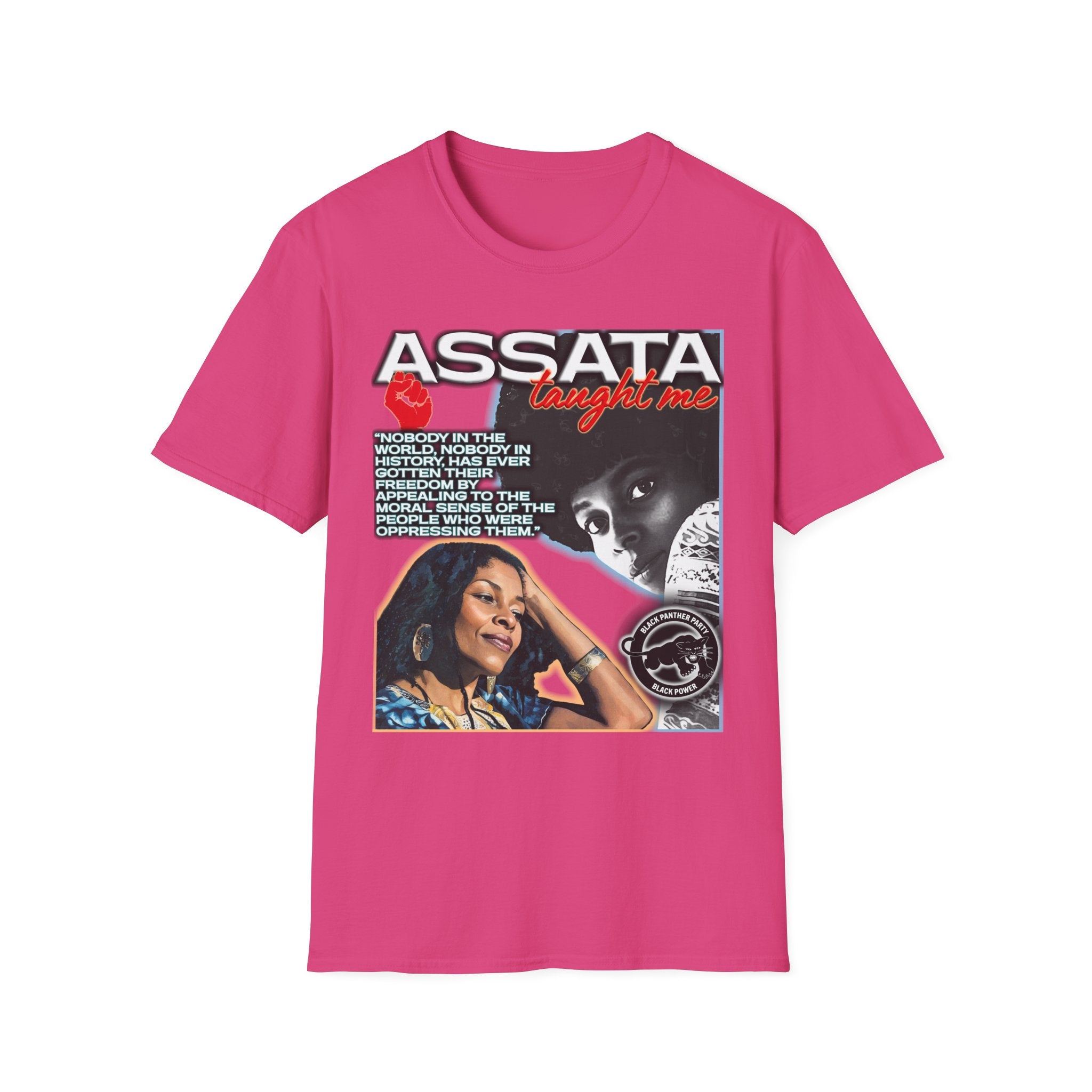 Assata Taught Me Shirt | Assata Shakur Social Justice Apparel
