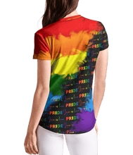 Load image into Gallery viewer, PRIDE LGBTQ+ Rainbow Women&#39;s Premium Crew T-Shirt
