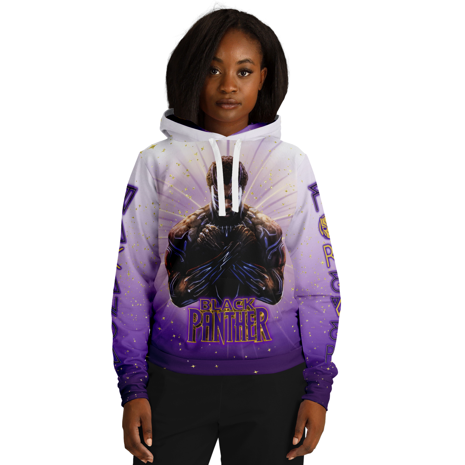 Wakanda Forever / Black Panther Tribute Hoodie