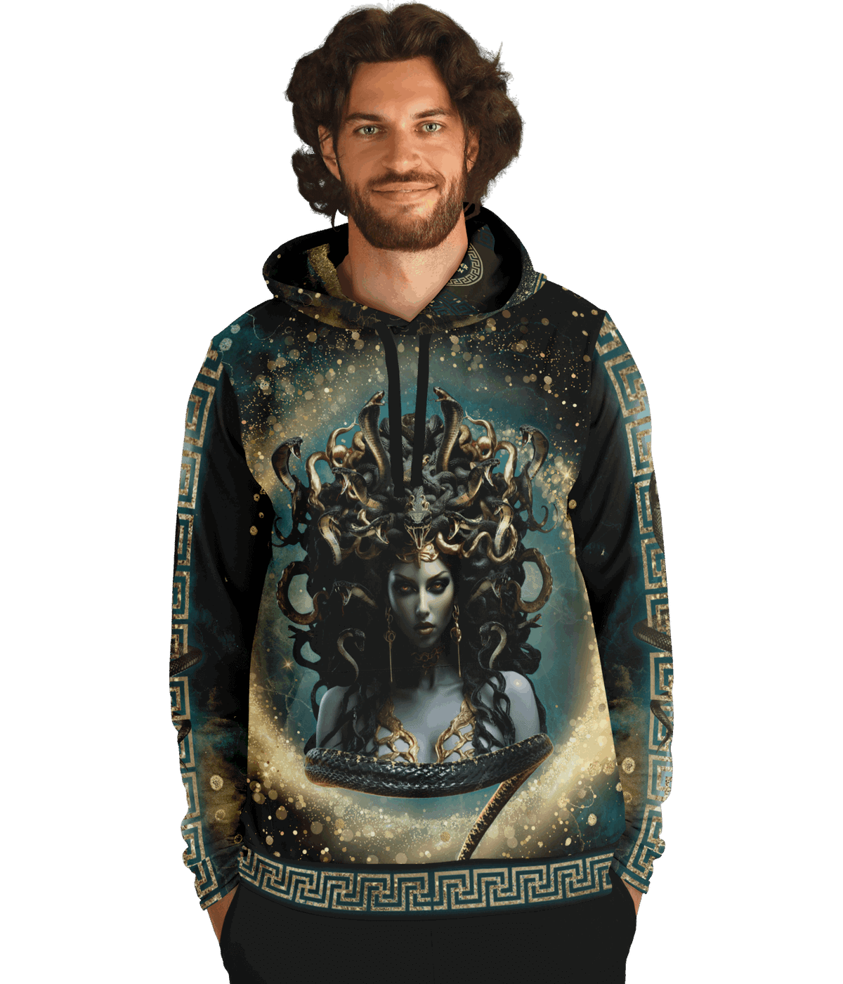 Medusa and Pegasus Greek Gods Hoodie