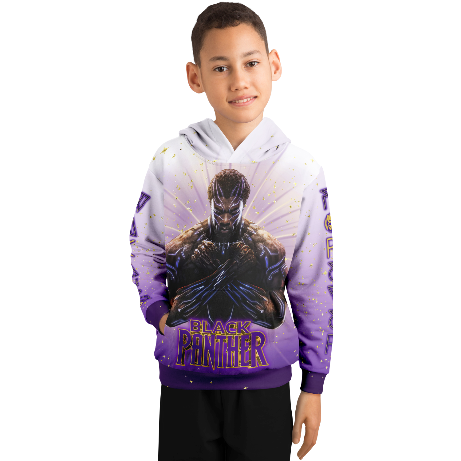 Wakanda Forever / Black Panther Tribute Hoodie