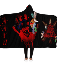 Load image into Gallery viewer, Murdered and Missing Indigenous Women ( MMIW) Hoodie Blanket
