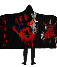 Load image into Gallery viewer, Murdered and Missing Indigenous Women ( MMIW) Hoodie Blanket
