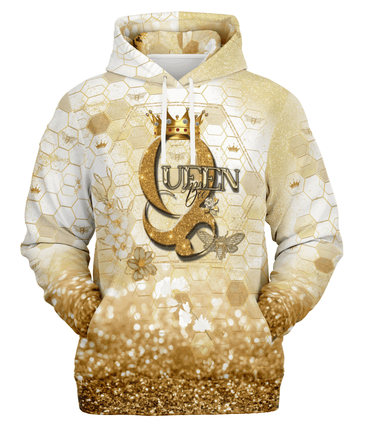 Queen Bee Hoodie front facing