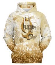 Load image into Gallery viewer, Queen Bee Hoodie front facing
