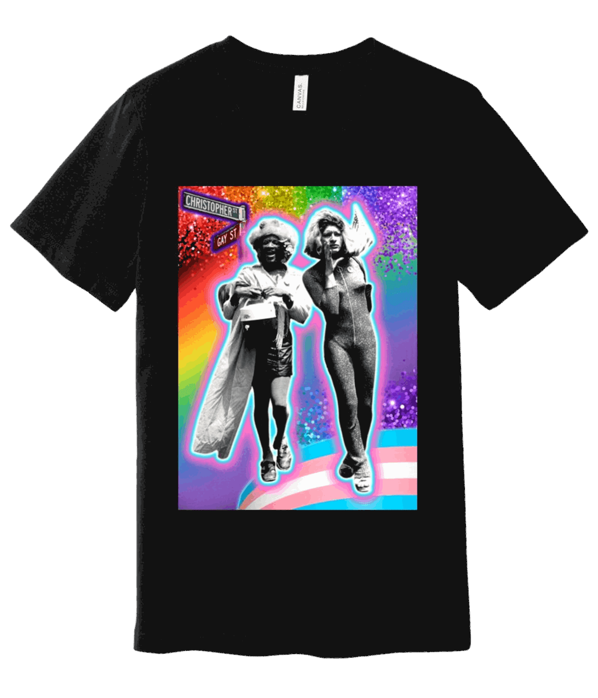 PRIDE LGBTQ+ Icons Tee front facing