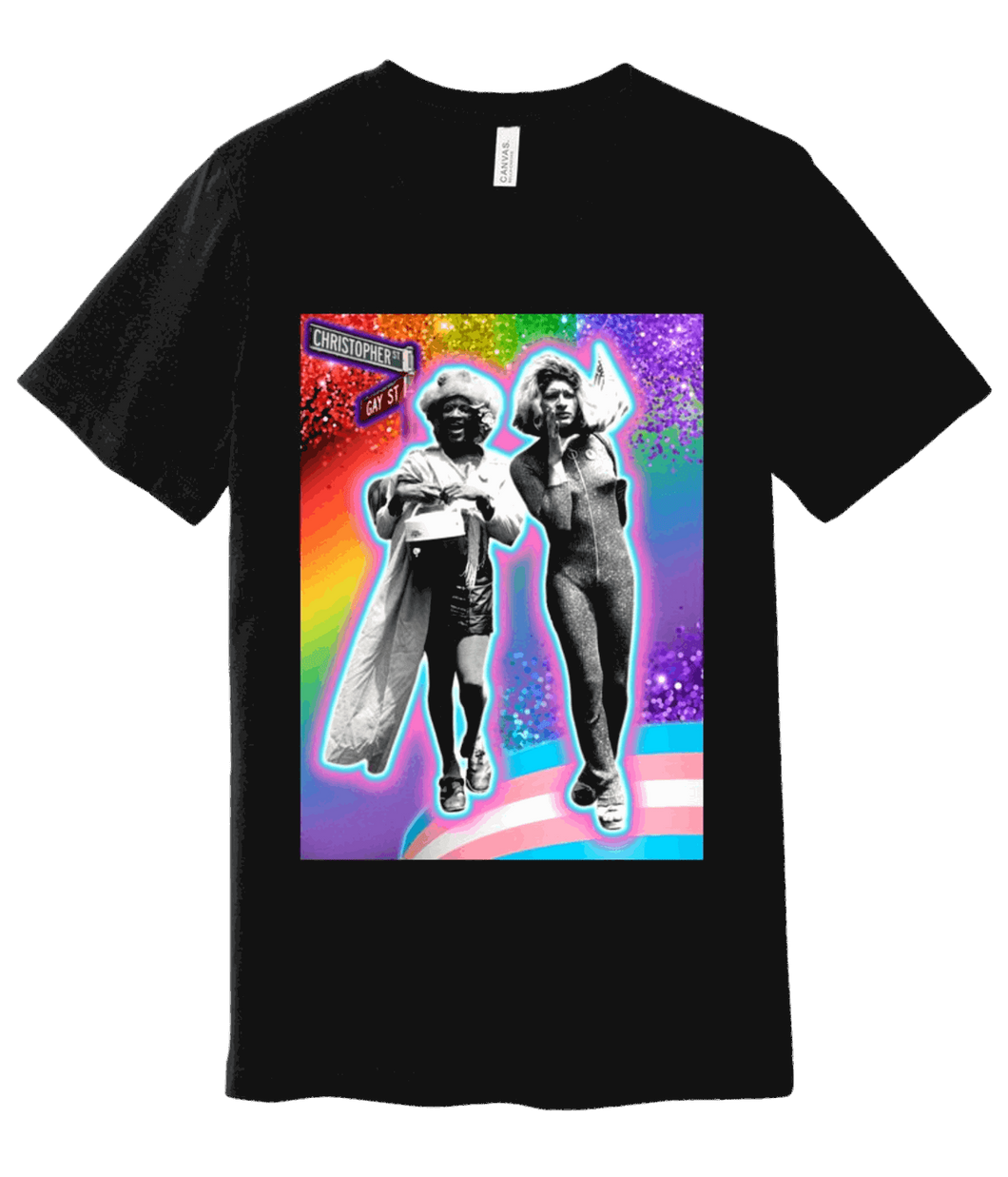 PRIDE LGBTQ+ Icons Tee front facing