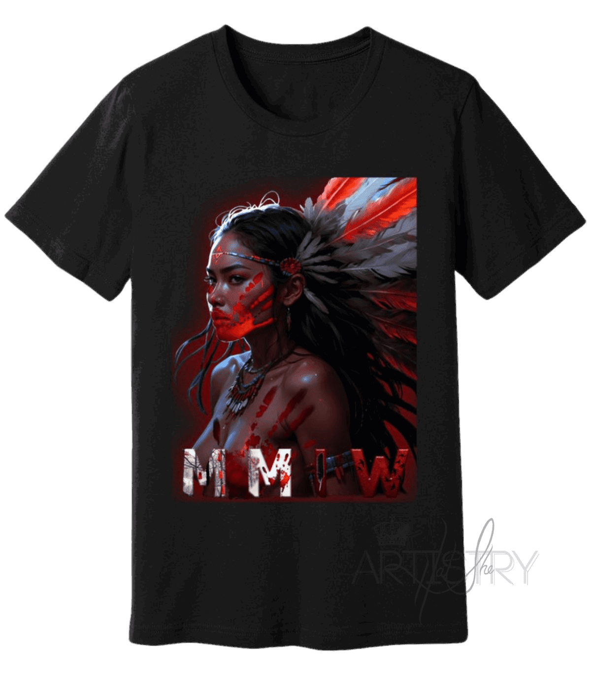 MMIW T-Shirt, Murdered and Missing Indigenous Women Shirt front