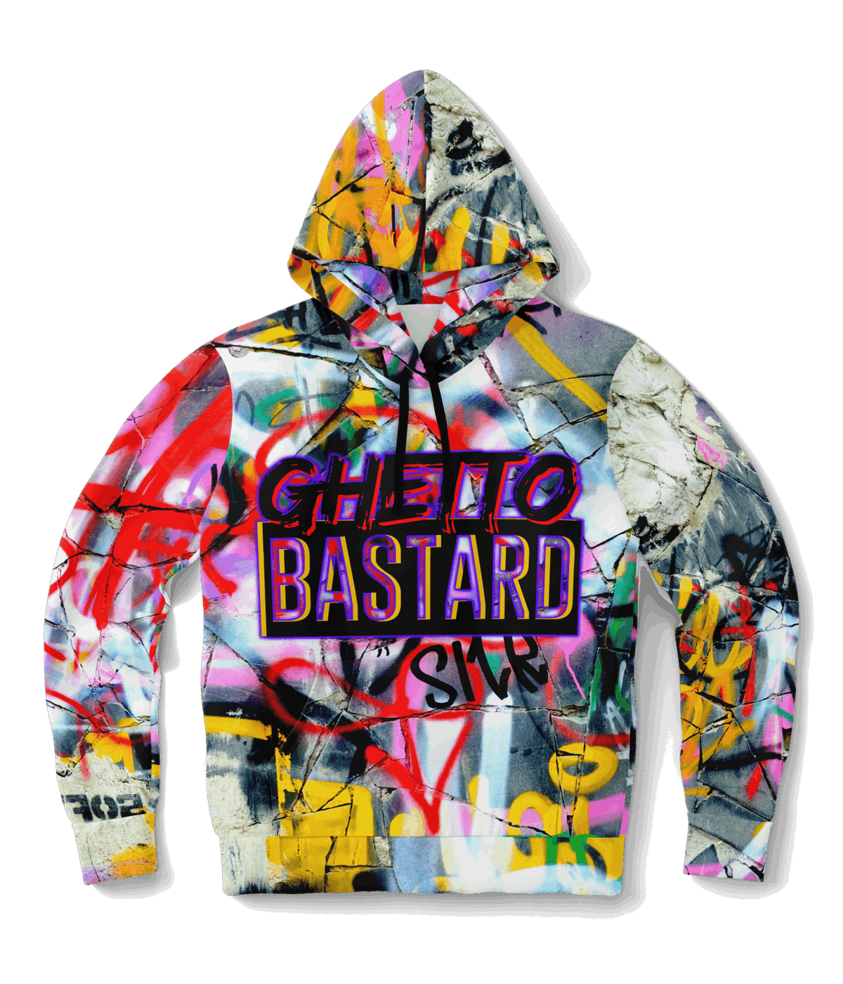 Ghetto Bastard Graffiti Hoodie