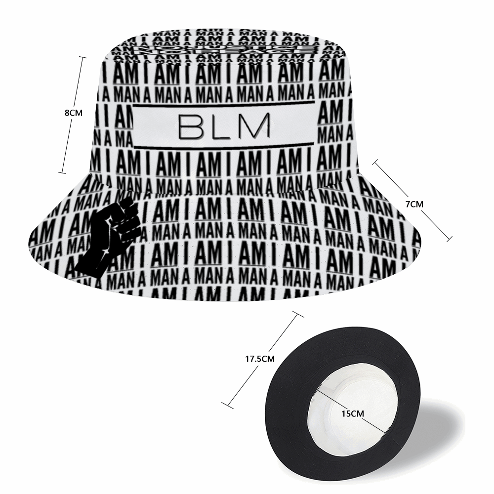 BLM / I Am A Man Bucket Hat