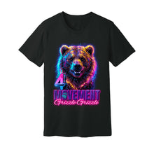 Load image into Gallery viewer, Grizzle, Grizzle 4BearMovement jersey T-Shirt front facing
