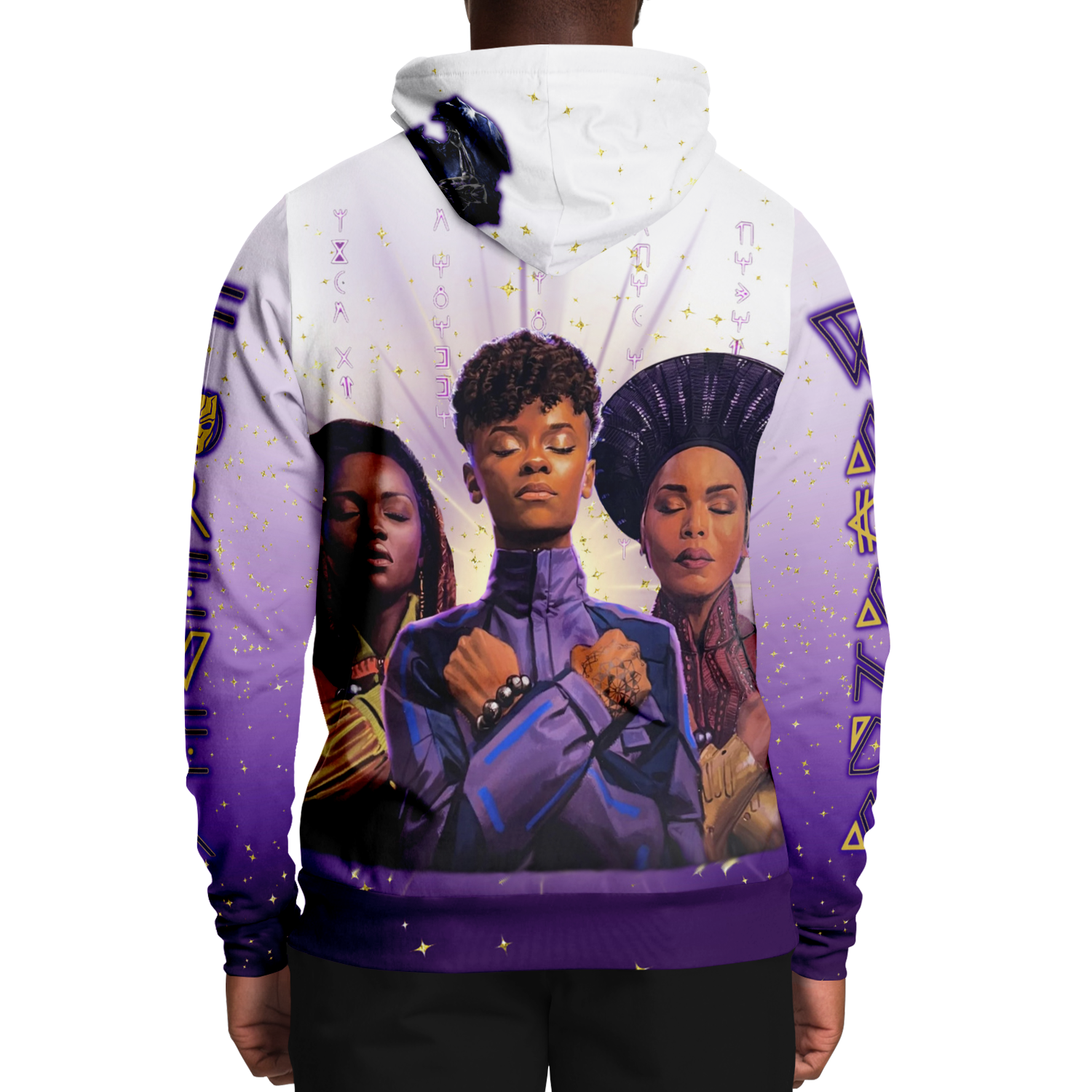 Wakanda Forever / Black Panther Tribute Hoodie