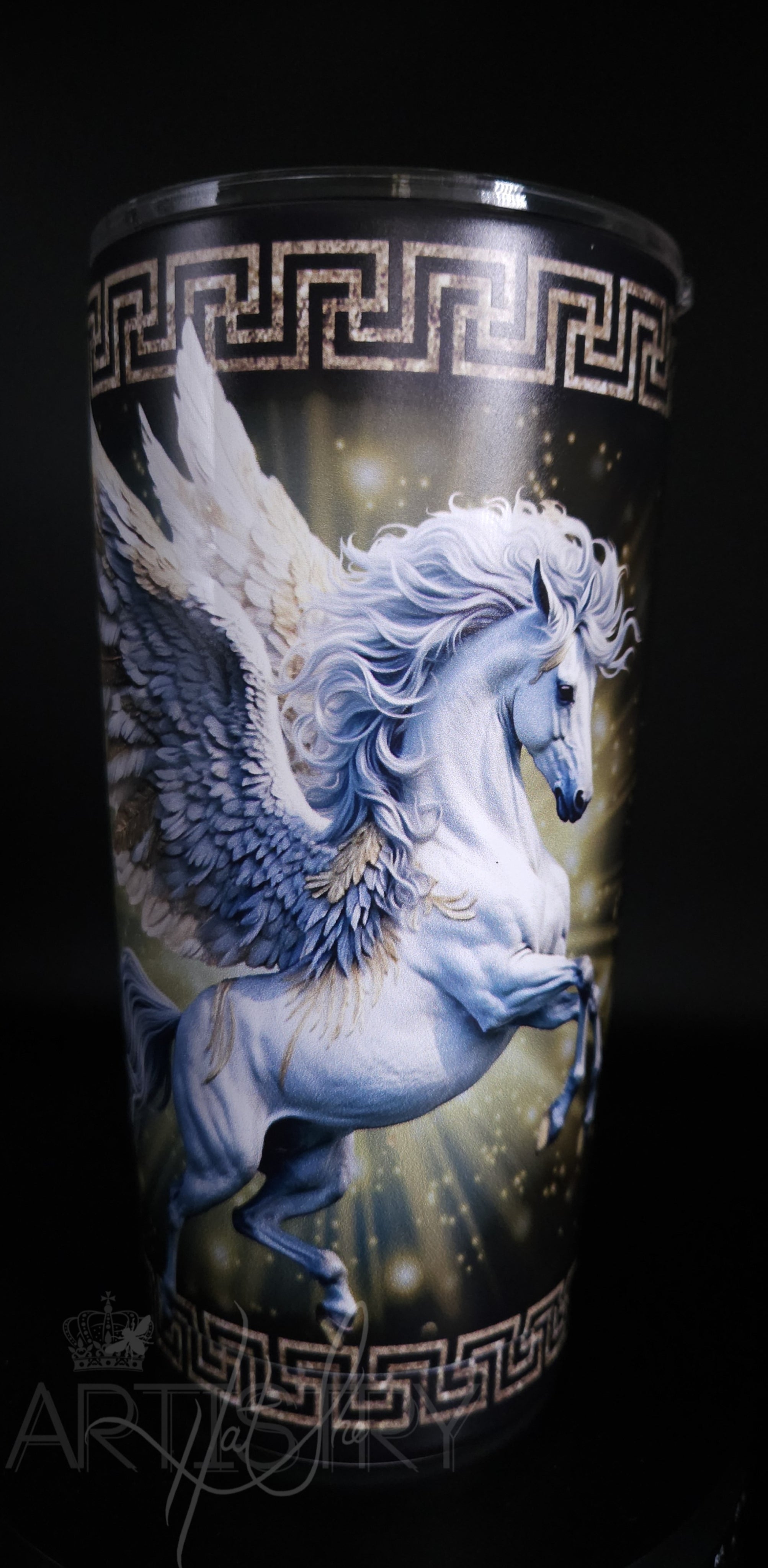 Medusa Pegasus Greek Gods 20oz Tumbler