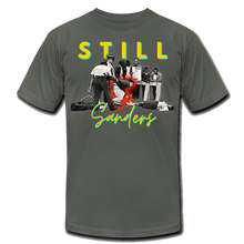 Load image into Gallery viewer, Bernie Sanders / Still Sanders Unisex Jersey T-Shirt - asphalt
