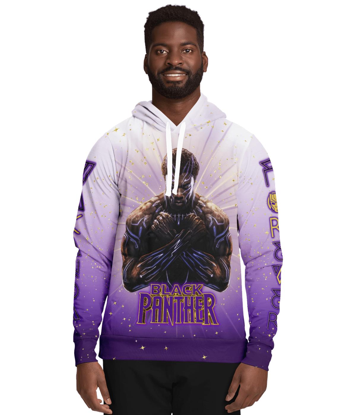 Wakanda Forever / Black Panther Tribute Hoodie