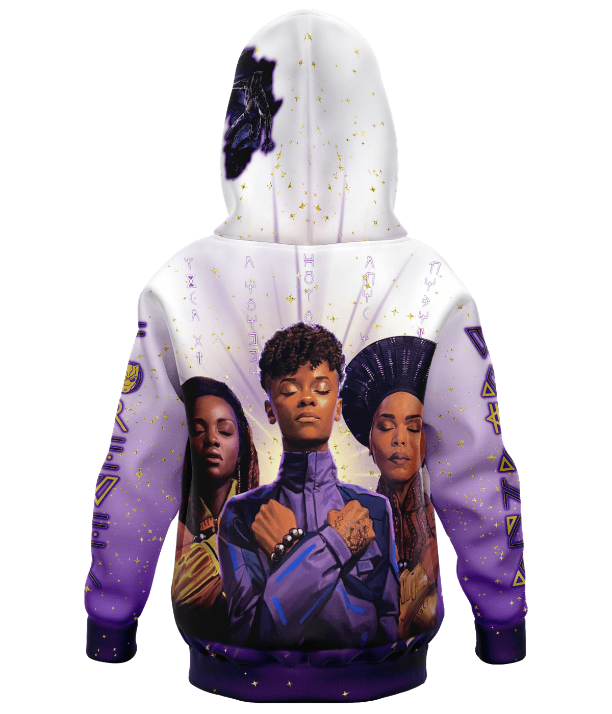 Black panther kids hoodie sales