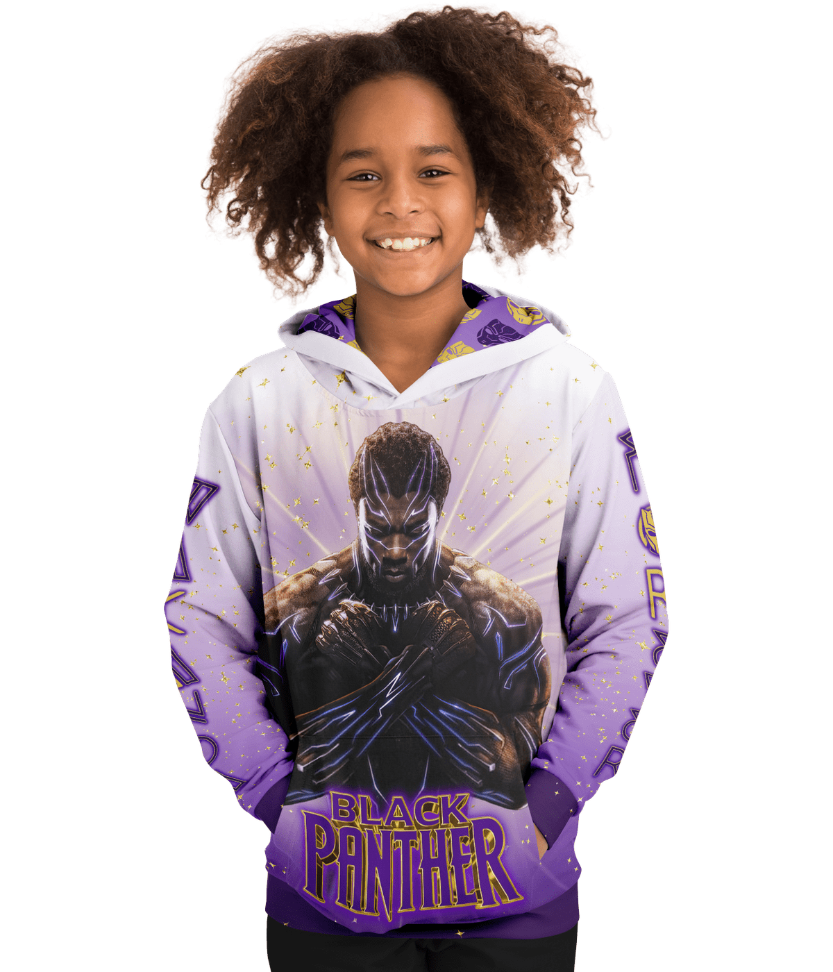 Children's Wakanda Forever / Black Panther front facing