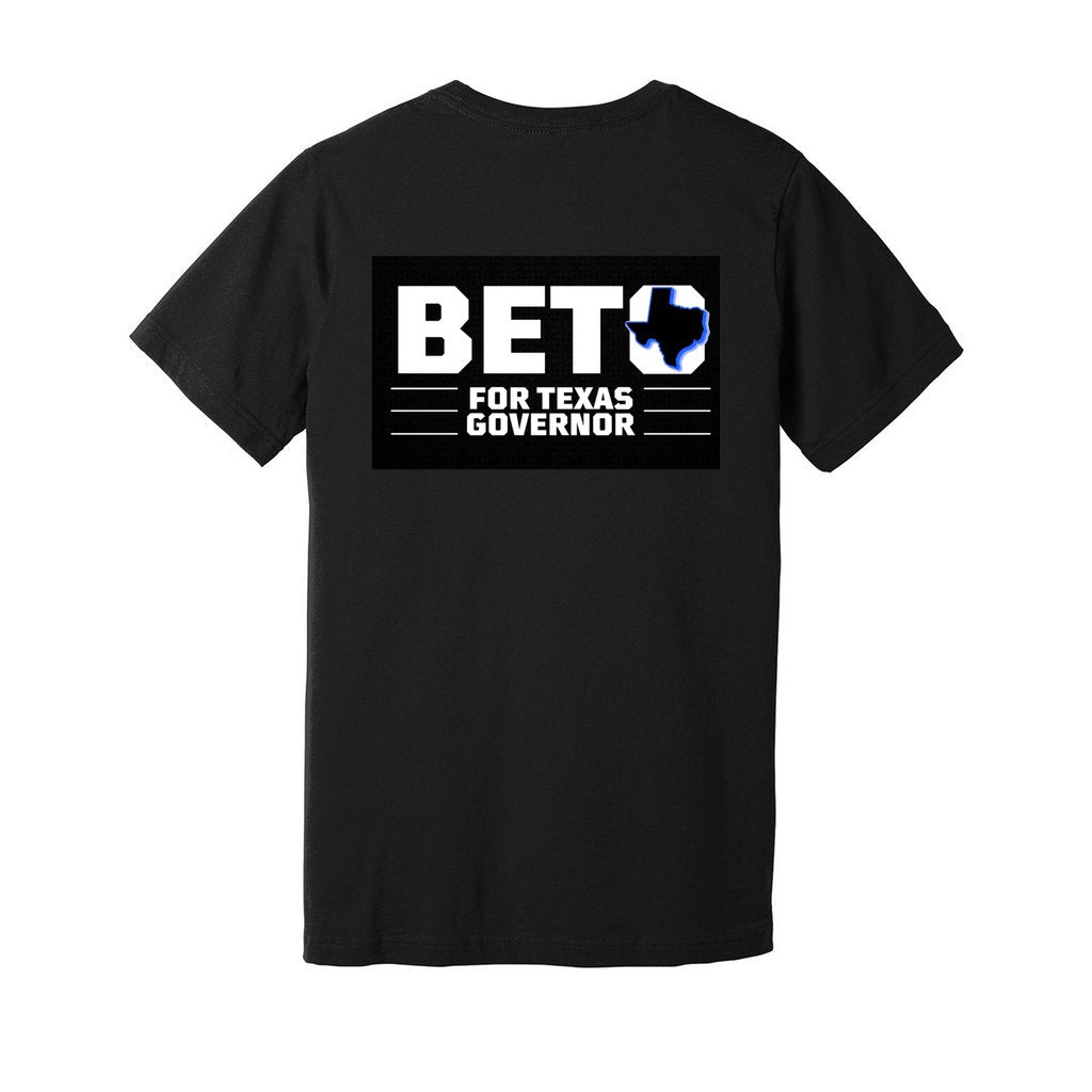 Beto for Texas Political Tee back facing