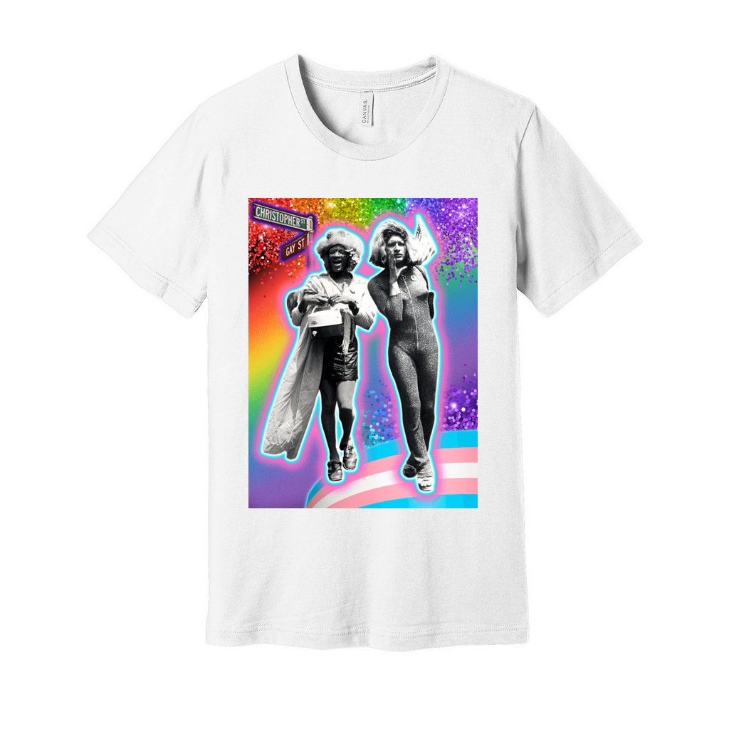 PRIDE LGBTQ+ Icons Tee front facing