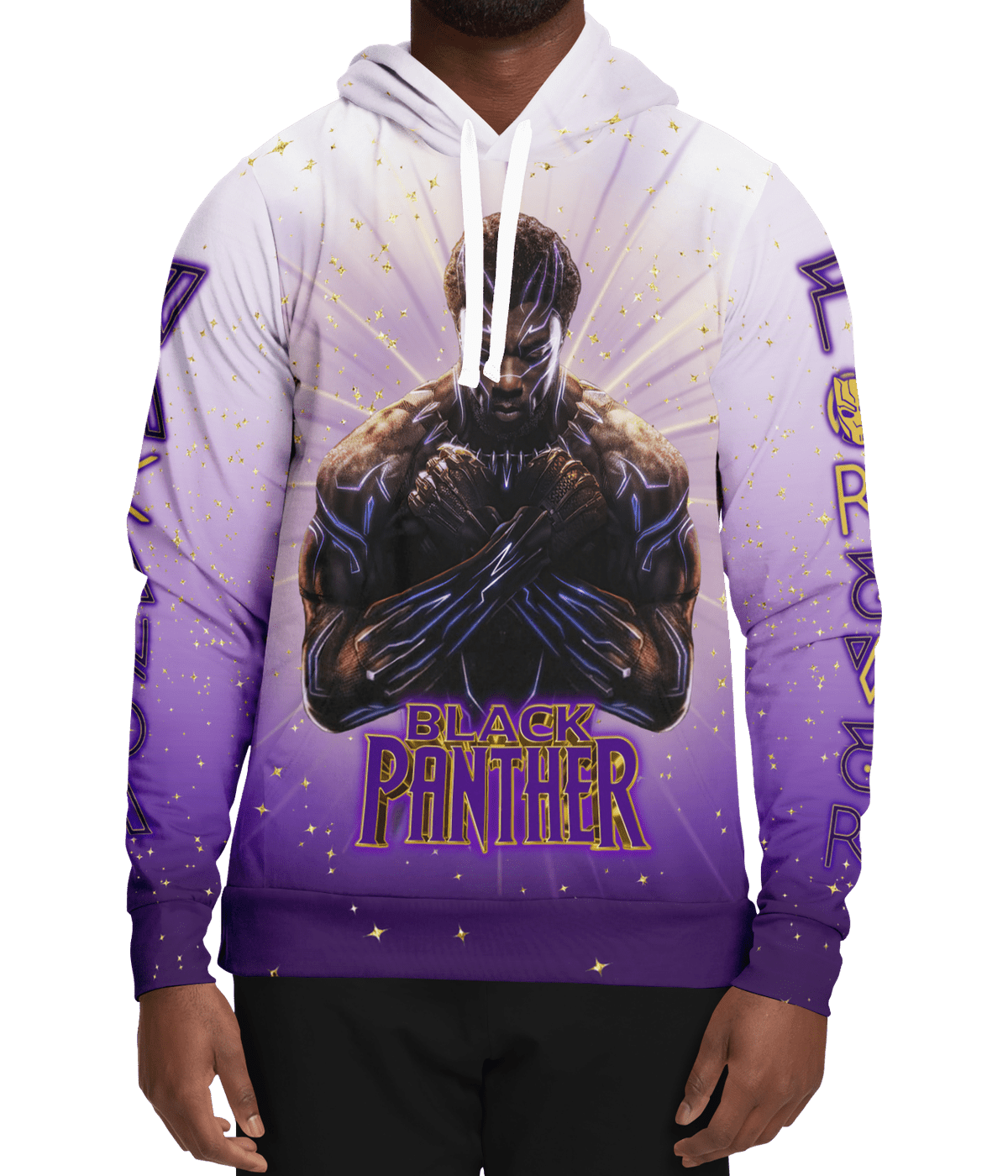 Wakanda Forever / Black Panther Tribute Hoodie